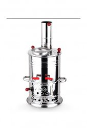 Trendyapimarket Odunlu Semaver Çift Musluklu 3.5 Litre - 2