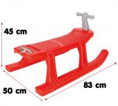 Pilsan Kar Canavarı Kızak Kırmızı thumbnail 1