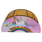 Berenden Ahşap Çocuklar Için Masa Üstü Kalemlik & Organizer-Unicorn2 - 4