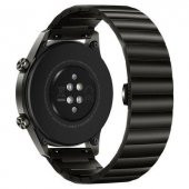 Oppo Watch 46mm 22mm Yandan Klipsli Paslanmaz Çelik Kordon + Metal Kordon Dönüştürücü - 5