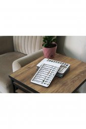 Güzel Ahlak Checklist Kontrol Listesi Eğitici Oyuncak Ahşap Yapılacaklar Listesi - 4