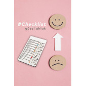 Güzel Ahlak Checklist Kontrol Listesi Eğitici Oyuncak Ahşap Yapılacaklar Listesi - 1