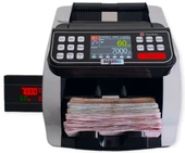 Sigma Plus Silver Tl,Euro Karışık USD Adet Sayım, Sahte Kontrol Özellikli ( Sesli Bildirimli ) Para Sayma Makinesi - 1