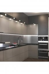 Makyaj aynası Için 2 m Beyaz Şerit Led12v Adaptör Tak Çalıştır Aç Kapa Anahtar - 2