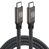 QG02 Type-C to Type-C PD3.1 Data Kablosu 240W 480Mbps 0.5 Metre - 6