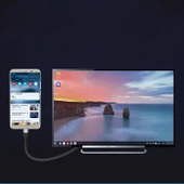 QG06 8K 60 Hz Görüntü Kalitesi Type-C to HDMI Kablo 1.8M - 5
