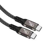 QG01 Type-C to Type-C USB4 PD Data Kablosu 240W 40Gbps 8K@60Hz 1.2 Metre - 4