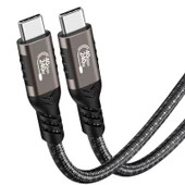 QG01 Type-C to Type-C USB4 PD Data Kablosu 240W 40Gbps 8K@60Hz 1.2 Metre - 6