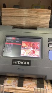 Para Sayma Makinesi HITACHI  iHUNTER 110 20 ÜLKE - 2