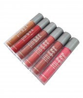 Kalıcı Matte Haghs Long Lasting Liquid Lipstick Ruj 6lı Adetli Set - 2
