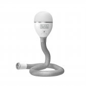 BLACK+DECKER BDCFSL01 Black + Decker Snake Light 2 Ayar Kademeli Esnek ve Şarj Edilebilir Lamba, Yılan Işık - 1