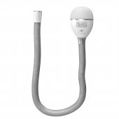 BLACK+DECKER BDCFSL01 Black + Decker Snake Light 2 Ayar Kademeli Esnek ve Şarj Edilebilir Lamba, Yılan Işık - 3