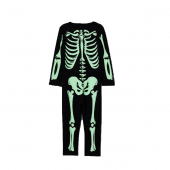 Halloween Çocuk İskelet Fossorlu Kostüm 3-4 Yaş thumbnail 1