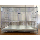 Sultan Papağanı Üretim Kafesi - Kalın Telli Çekmeceli - 2