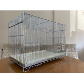 Sultan Papağanı Üretim Kafesi - Kalın Telli Çekmeceli - 3