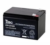 Ttec 12V 12Ah Bakımsız Kuru Akü (7/2024 Üretimi) - 1