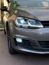 Volkswagen Golf 7 Gtı Model Sis Farı Çerçeve Kaplama Pıano Black - 2