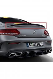Mercedes W205 Coupe Bagaj Üstü Spoiler Siyah Boyalı - 1