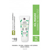 Karma Ve Yağlı Ciltler Için Pure Menthe Kil Maske-75 ml - 1