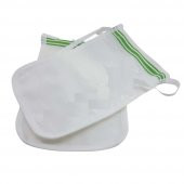 48 Adet Banyo Kesesi Hamam Kesesi Ucuz Kese Polyester İpli Biyeli Kese - 1