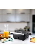 2li Siyah Mutfak Kahvaltı Seti Çay Makinası Tost Makinası Mükemmel I?kili Ramazan Seti Sahur Set - 2