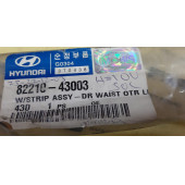 HYUNDAI H100 MİNİBÜS PANELVAN ÖN KAPI CAM KENAR ÇITASI SIYIRICI FİTİLİ SOL  82210-43003 - 8
