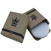 500 Adet Otel Sabunu Buklet Kraft Kutulu 15 Gr Beyaz Yuvarlak - 1