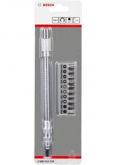 Bosch Hard Vidalama Uç Seti 10'lu - Uzatma Adaptörü - 2
