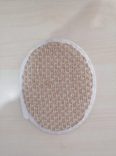 100 Adet Tek Kullanımlık Örme Banyo Lifi Poşetli Oval Tip - 4