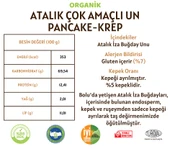 Taş Değirmenden Organik Organik Atalık Çok Amaçlı Un - Pancake-Krep - 1 Kilo thumbnail 3