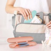 Mama Çatal Kaşık Saklama Kabı Gül Kurusu ART-704 - 2