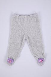 Kadife Oyuncaklı Kız Erkek Bebek Çocuk Pantolon Baykuş - 2