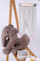 Kadife Oyuncaklı Kız Erkek Bebek Çocuk Pantolon Kedicik - 1