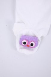 Kadife Oyuncaklı Kız Erkek Bebek Çocuk Pantolon Baykuş - 6