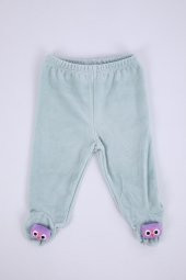 Kadife Oyuncaklı Kız Erkek Bebek Çocuk Pantolon Baykuş - 9