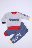 Begisa Kız Erkek Bebek Çocuk Eşofman Takımı 00101 - 4