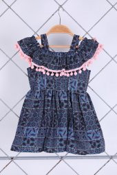 Babyhola Kız Bebek Çocuk Elbise 21189 - 1