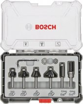 Bosch Freze Seti 6 Parça Karışık 6 mm - 1