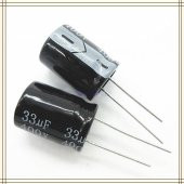 33uF 400V Elektrolit Kondansatör - 1