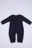 Babyhola %100 Pamuk Uzun Kollu Erkek Bebek Çocuk Tulum Mevsimlik Baharlık Yenidoğan 2387 - 4