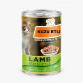 Hayal Sepeti Kedi Konservesi kuzu etli  Sulu Parçalı - 400 Gr - 1