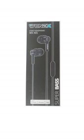 Wx-401 Stereo Cep Telefonu Earphones Kablolu Kulaklık - 1