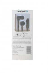 Wx-401 Stereo Cep Telefonu Earphones Kablolu Kulaklık - 2