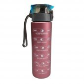 Fixpoint Desenli Matara 800 ml. - Kırmızı - 1