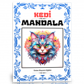 Kedi Mandala Boyama Kitabı (Kedigiller Familyası) - 1