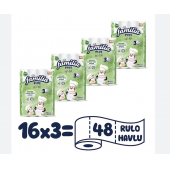 Familia Plus Natural 16'lı Kağıt Havlu (3 Paket) - 1