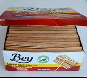 Ahşap Karıştırıcı Tahta Kaşık 500 lü 11 cm - 1