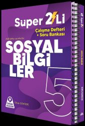5. Sınıf Süper İkili Sosyal Bilgiler Seti Örnek Akademi - 1
