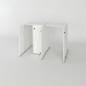 Kenzlife çamaşır&kurutma&bulaşık makinesi dolabı tatyanakare byz 90*140*60 kapaklı arkalıksız thumbnail 3