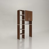 Kenzlife çamaşır makinesi dolabı sinemmaks cvz 180*096*30 banyo kapaklı arkalıklı raflı thumbnail 3